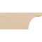 Ekena Millwork 4in. W x 8in. H x 20in. L Huntington Woodgrain TimberThane Rafter Tail, Primed Tan RFTUR04X08X20HUNRCPR - alternate 5